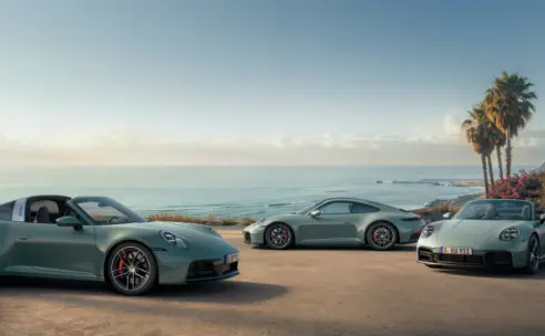 Porsche breidt 911 lijn uit met Carrera 4S, Carrera 4S Cabriolet en Targa 4S