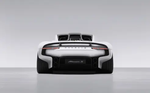 Porsche Mission S slaat brug tussen verleden en toekomst.